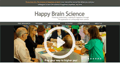 Desktop Screenshot of happybrainscience.com